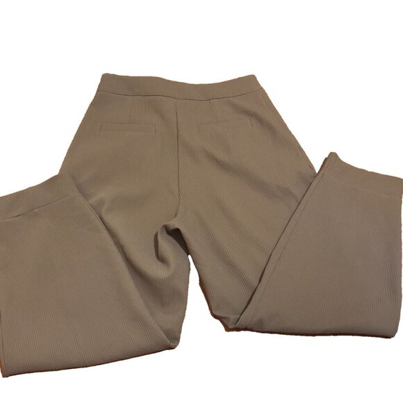 Zara High-Waisted Cords Trouser - Olive 🫒 Green, Side Zip, LARGE - Picture 4 of 7